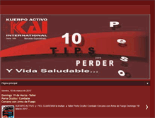 Tablet Screenshot of kuerpoactivotipsperderpeso.blogspot.com
