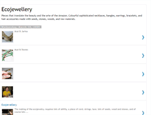 Tablet Screenshot of ecojewelrylucia.blogspot.com
