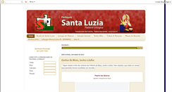 Desktop Screenshot of liturgiasantaluziass.blogspot.com
