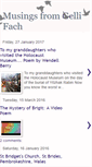 Mobile Screenshot of musingsfromgellifach.blogspot.com