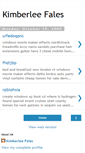 Mobile Screenshot of faleskimberlee1982.blogspot.com