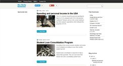 Desktop Screenshot of daily-economic.blogspot.com