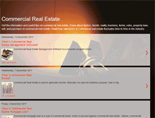 Tablet Screenshot of commercialrealestateindia.blogspot.com
