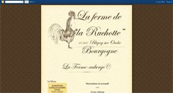 Desktop Screenshot of laruchotte-fermeauberge.blogspot.com