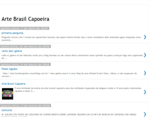 Tablet Screenshot of grupoartebrasilcapoeira.blogspot.com