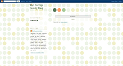 Desktop Screenshot of burrupfamilyblog.blogspot.com