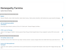 Tablet Screenshot of homopathyfarmina.blogspot.com