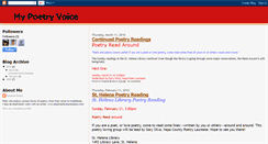 Desktop Screenshot of mypoetryvoice.blogspot.com