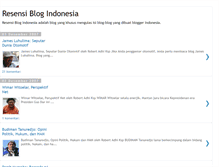 Tablet Screenshot of blogindonesia-resensi.blogspot.com