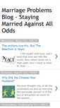 Mobile Screenshot of marriageproblemsblog.blogspot.com