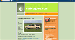 Desktop Screenshot of car-bloggers.blogspot.com