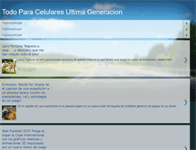 Tablet Screenshot of celularesultimageneracion.blogspot.com