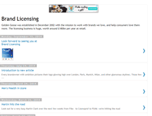 Tablet Screenshot of brandlicensing.blogspot.com