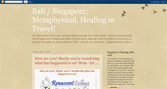 Desktop Screenshot of mystical-bali.blogspot.com