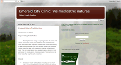 Desktop Screenshot of emeraldcityclinic.blogspot.com