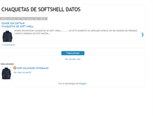 Tablet Screenshot of chaquetasoftshell.blogspot.com