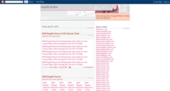 Desktop Screenshot of bugattiphotos.blogspot.com