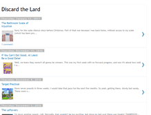 Tablet Screenshot of discardthelard.blogspot.com