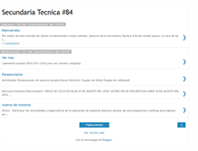 Tablet Screenshot of escuelasecundariatecnica84.blogspot.com