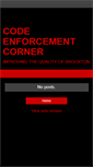 Mobile Screenshot of codeenforcementcorner.blogspot.com