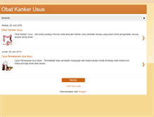 Tablet Screenshot of obatkankerusus13.blogspot.com