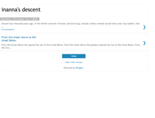 Tablet Screenshot of inannasdescent.blogspot.com