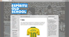 Desktop Screenshot of futbolvintage.blogspot.com