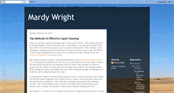 Desktop Screenshot of mardywright.blogspot.com