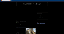 Desktop Screenshot of dalesidehouse.blogspot.com