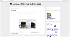 Desktop Screenshot of miniaturasconchagenriquez.blogspot.com