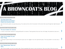 Tablet Screenshot of browncoatblog.blogspot.com