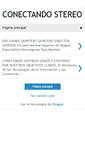 Mobile Screenshot of conectandostereo.blogspot.com