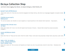 Tablet Screenshot of dejayacollection.blogspot.com
