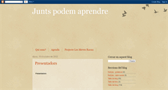Desktop Screenshot of juntspodemaprendre.blogspot.com