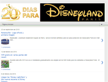 Tablet Screenshot of 20diasparadisney.blogspot.com