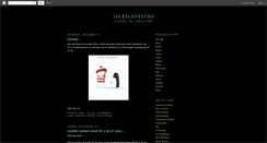 Desktop Screenshot of juleslovesyou.blogspot.com