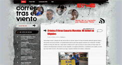 Desktop Screenshot of corrertraselviento.blogspot.com