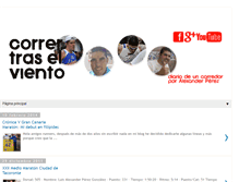 Tablet Screenshot of corrertraselviento.blogspot.com