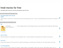 Tablet Screenshot of downloadhindimoviesforfree.blogspot.com