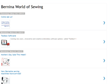 Tablet Screenshot of berninaworldofsewing.blogspot.com