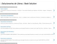 Tablet Screenshot of booksolution.blogspot.com