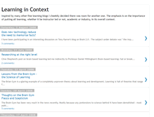 Tablet Screenshot of learncontext.blogspot.com