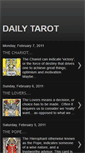 Mobile Screenshot of gemini-dailytarot.blogspot.com