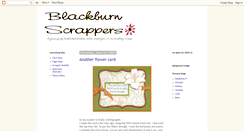 Desktop Screenshot of blackburnscrappers.blogspot.com