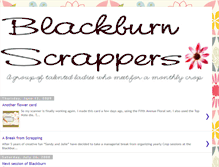 Tablet Screenshot of blackburnscrappers.blogspot.com