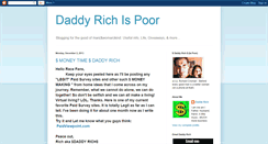 Desktop Screenshot of daddyrichispoor.blogspot.com