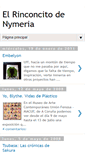 Mobile Screenshot of elrinconcitodenymeria.blogspot.com