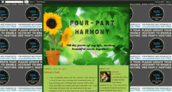 Desktop Screenshot of 4-part-harmony.blogspot.com