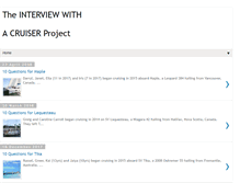 Tablet Screenshot of interviewwithacruiser.blogspot.com
