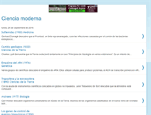 Tablet Screenshot of mi-ciencia.blogspot.com